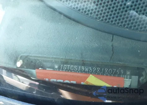 2002 GMC Sonoma из США, поврежденный, VIN 1GTCS19W328180759